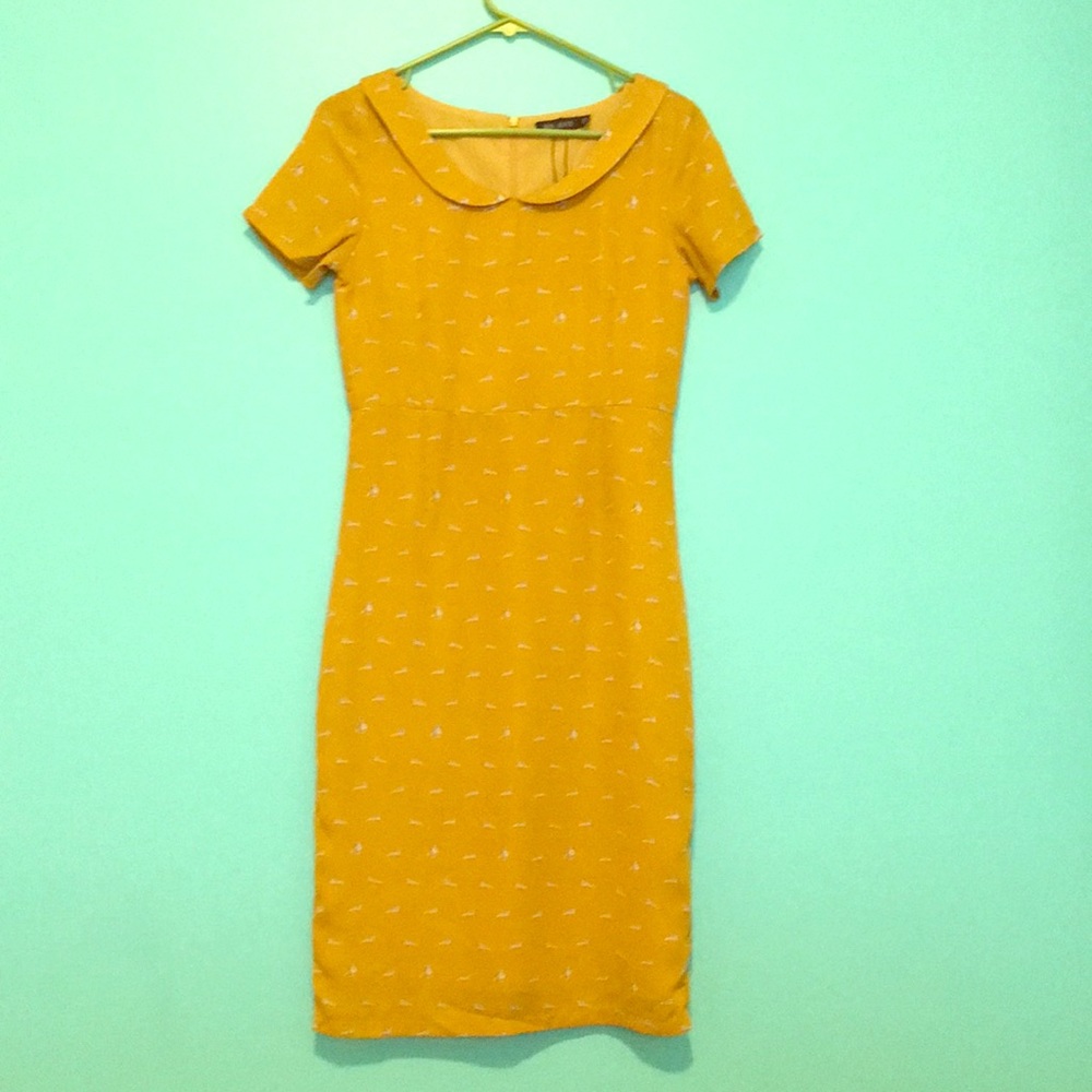 Cute Racoon Dress; Mikarose Xs